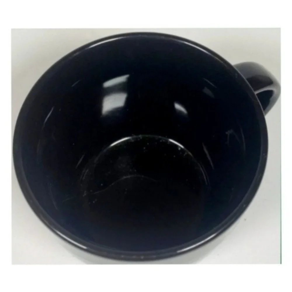 Starbucks Siren Porcelain Ceramic Coffee Mug Cup Black Green White 2010